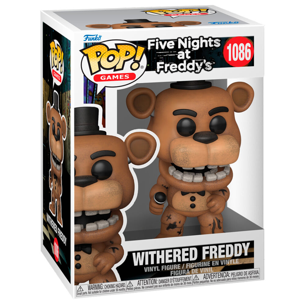 Funko POP Five Nights at Freddy's Withered Freddy 1086